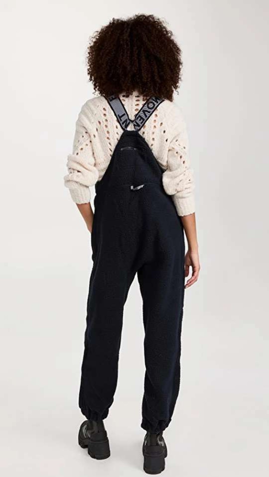 Jumpsuits * | Top 10 Fp Movement By Free People Hit The Slopes Salopette Black