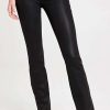 Straight Leg Jeans * | Top 10 Frame Le Mini Boot Coated Jeans Noir Coated