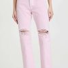 Straight Leg Jeans * | Budget 3 1 Sabina Destroyed Jeans Mineral Rose