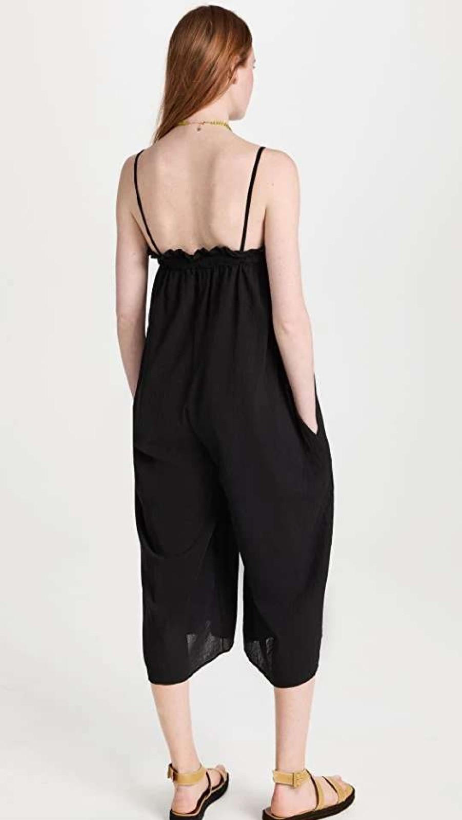 Jumpsuits * | Best Deal 9Seed Napa Jumpsuit Black