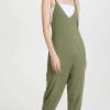 Jumpsuits * | Outlet Le Ore Como Modal Jumpsuit Olive