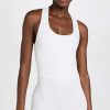 Jumpsuits * | Budget Heros The Short Unitard White