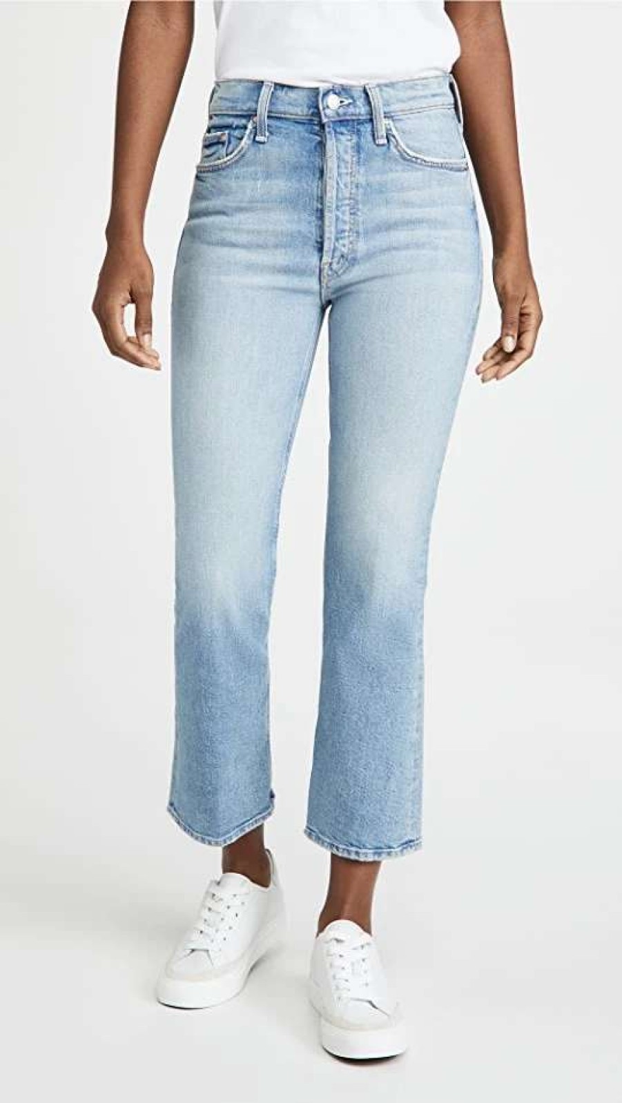 Straight Leg Jeans * | Wholesale Mother The Tripper Jeans I Confess