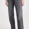 Straight Leg Jeans * | Deals Slvrlake Brooklyn Jeans Black Coal