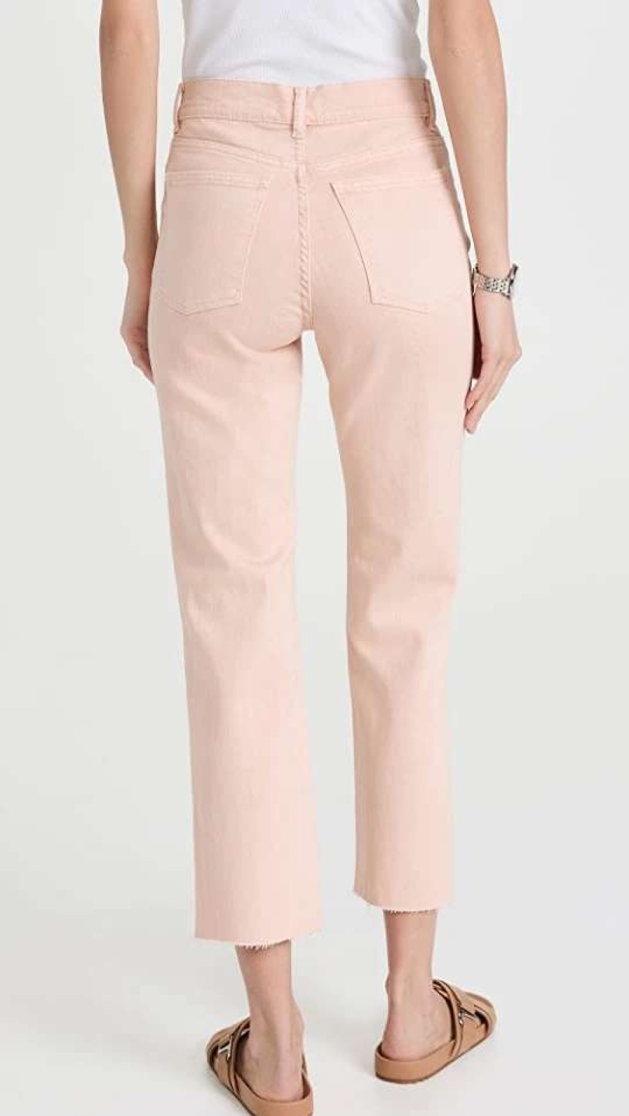 Straight Leg Jeans * | New Dl1961 Patti Straight High Rise Jeans Bellini Raw