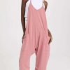 Jumpsuits * | Hot Sale Fp Movement By Free People Hot Shot Onesie Mauve Merlot