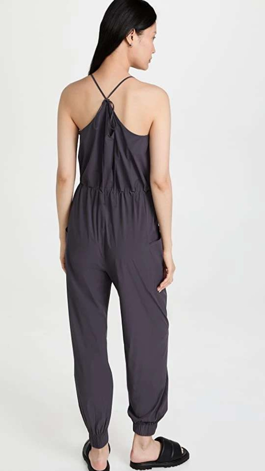 Jumpsuits * | Best Deal Sweaty Betty Karma Jumpsuit Urban Grey