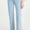 Straight Leg Jeans * | Discount Slvrlake London High Rise Straight Jeans Clear Skies