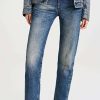 Straight Leg Jeans * | Brand New R13 Courtney Slim Jeans Dirty Kelly