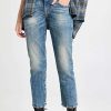 Straight Leg Jeans * | Cheap R13 Boy Straight Leg Jeans Kelly Stretch