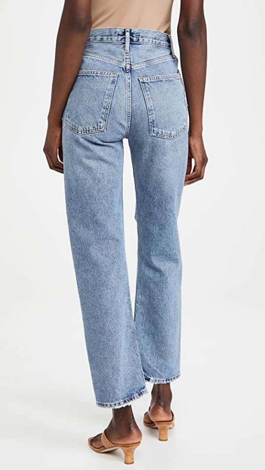 Straight Leg Jeans * | Outlet Agolde The 90'S Pinch Waist Jeans Lineup