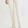 Straight Leg Jeans * | Coupon Rag & Bone Nina High-Rise Jeans Ecru