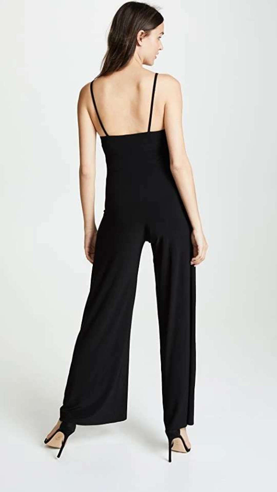 Jumpsuits * | Brand New Norma Kamali Slip Jumpsuit Black