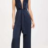 Jumpsuits * | Discount Ramy Brook Heather Jumpsuit Navy