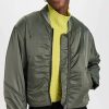 Utility * | Best Pirce Shoreditch Ski Club Sofie Bomber Jacket Steel Green