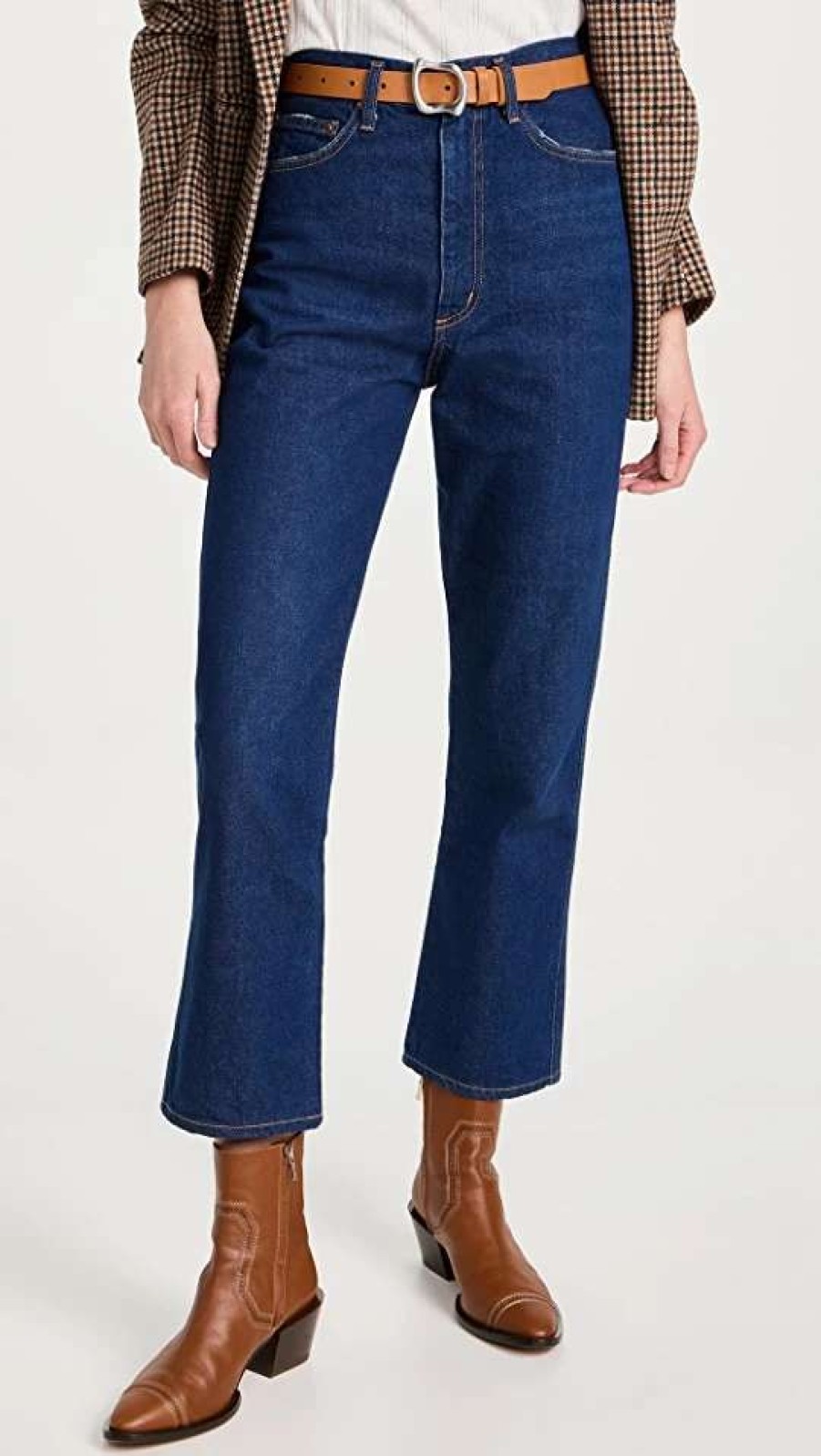 Straight Leg Jeans * | Best Sale Agolde Pinch Waist High Rise Kick Jeans Radio