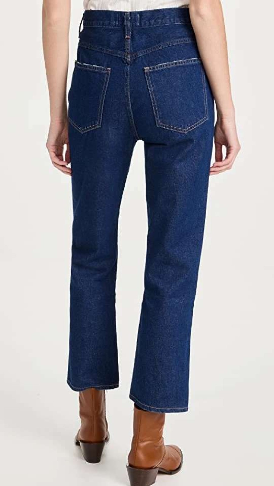 Straight Leg Jeans * | Best Sale Agolde Pinch Waist High Rise Kick Jeans Radio