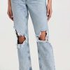 Straight Leg Jeans * | Discount Good American Good Heritage Jeans Indigo160