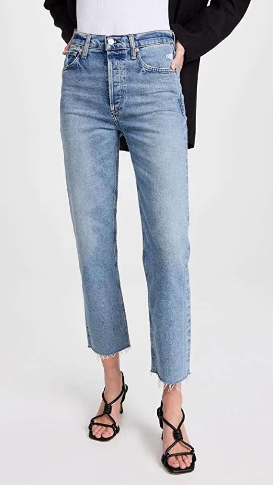 Straight Leg Jeans * | Best Sale Citizens Of Humanity Florence Wide Straight Jeans Totem