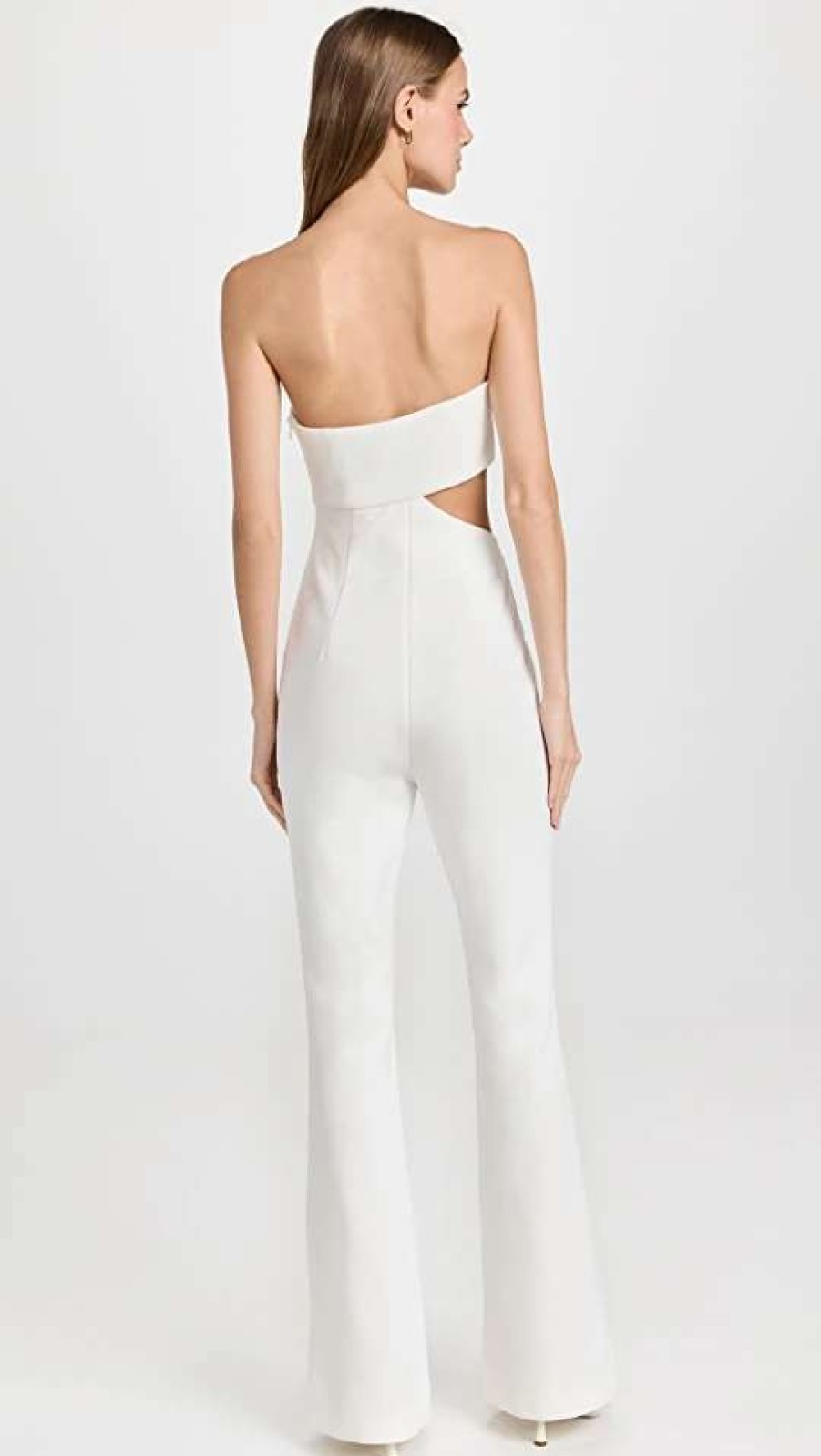 Jumpsuits * | Top 10 Misha Stela Jumpsuit Ivory