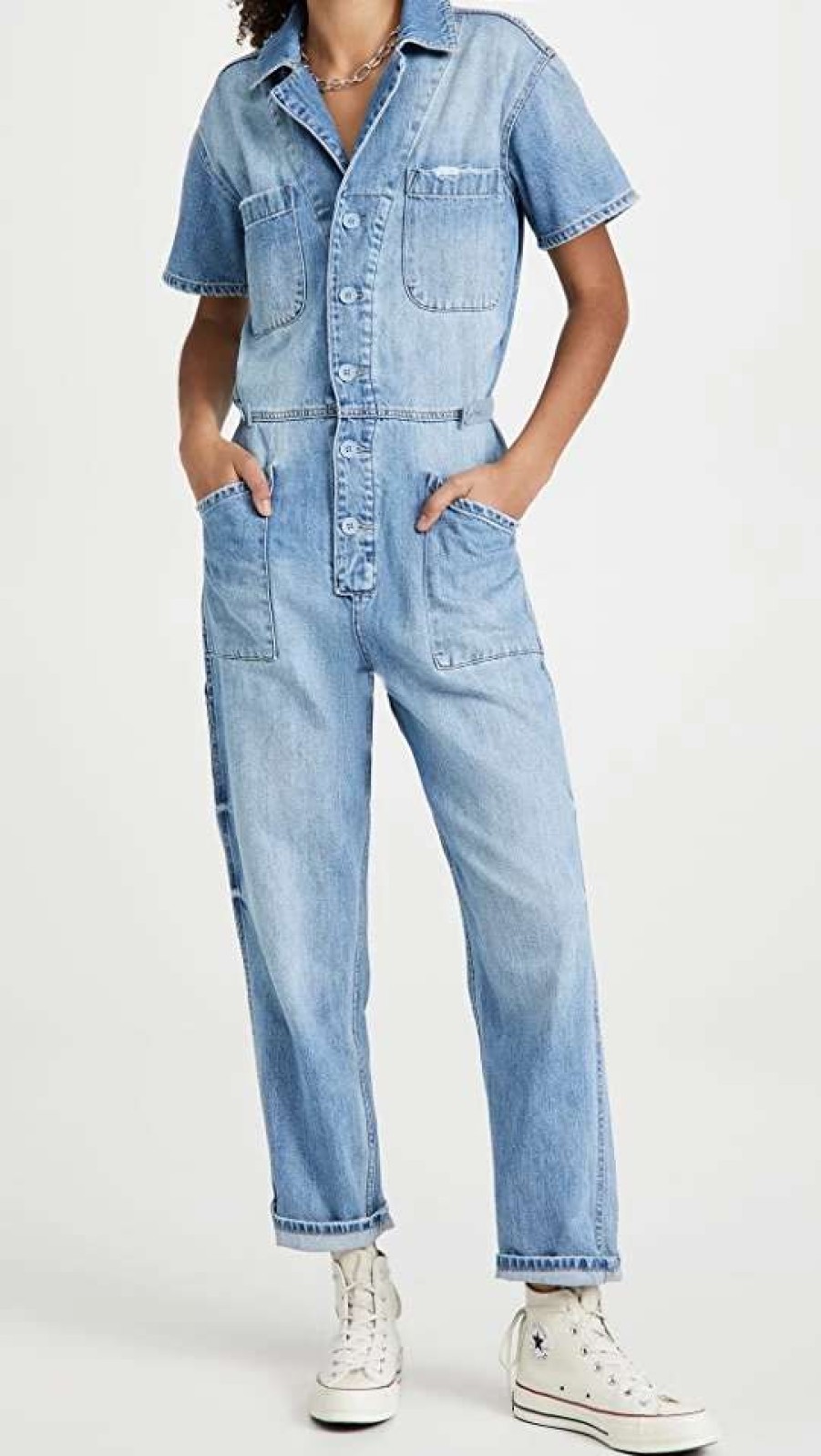 Jumpsuits * | Cheap Pistola Denim Grover Jumpsuit Disoriented