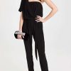 Jumpsuits * | Brand New Ramy Brook Toma Jumpsuit Black