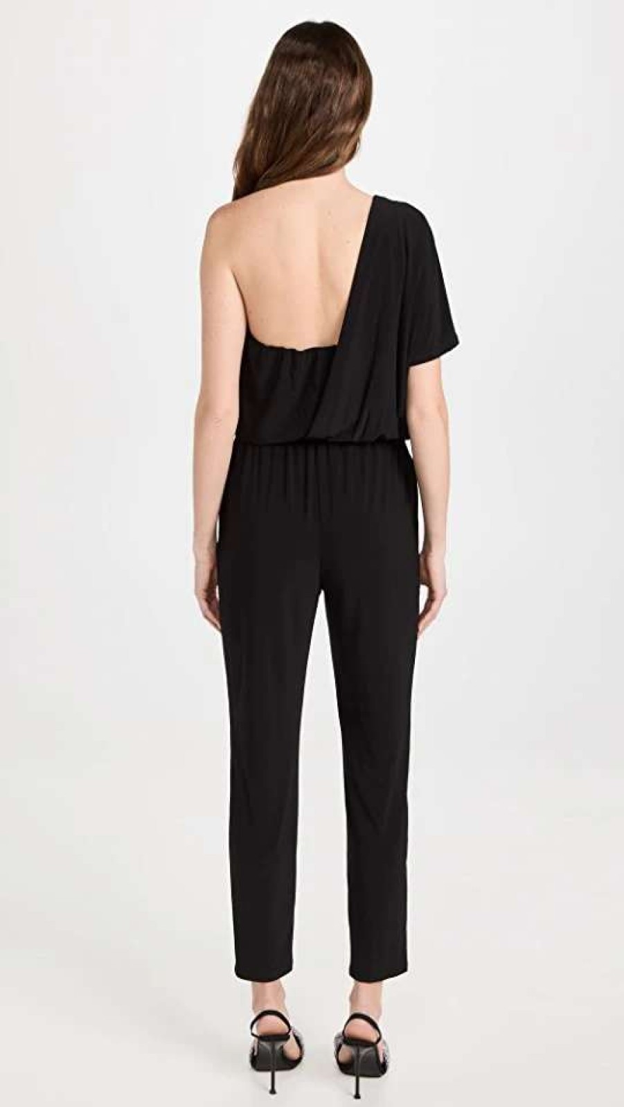 Jumpsuits * | Brand New Ramy Brook Toma Jumpsuit Black