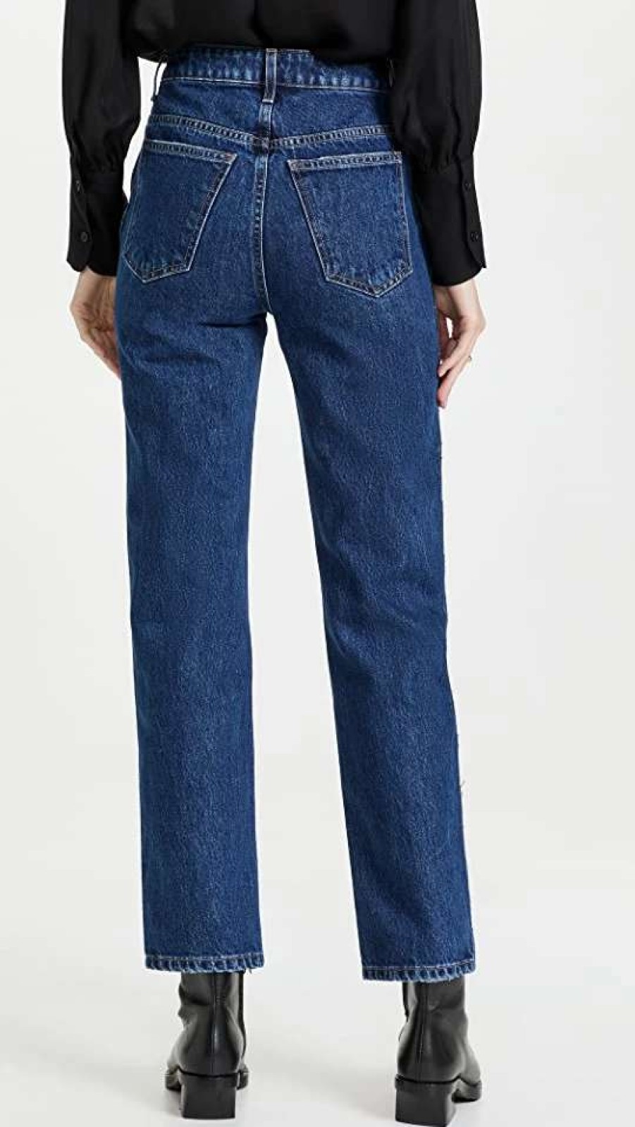 Straight Leg Jeans * | Cheapest Khaite Abigail Jean Montgomery