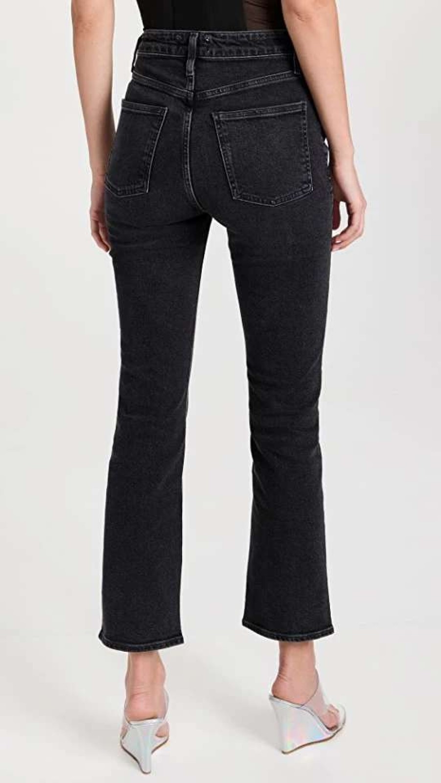 Straight Leg Jeans * | Best Pirce Agolde Vintage High Rise Boot Jeans Technique