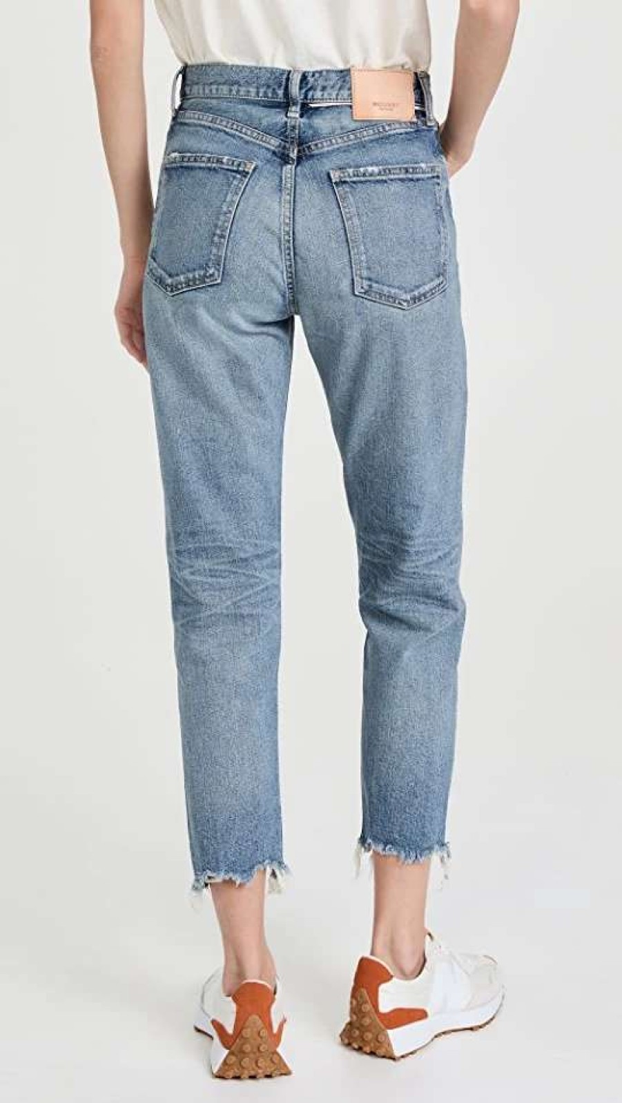 Straight Leg Jeans * | Cheapest Moussy Vintage Mv Carter Friend Jeans Blue