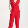 Jumpsuits * | Wholesale Rachel Comey Arati Jumpsuit Red