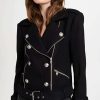 Utility * | Deals L'Agence Billie Belted Jacket Black