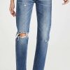 Straight Leg Jeans * | Flash Sale Moussy Vintage Guilford Straight Jeans Blue