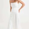 Jumpsuits * | Best Pirce Fame And Partners The Rosalie Jumpsuit Ivory