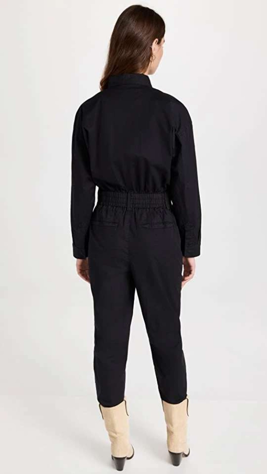 Jumpsuits * | Coupon Pistola Denim Selena Jumpsuit Fade To Black