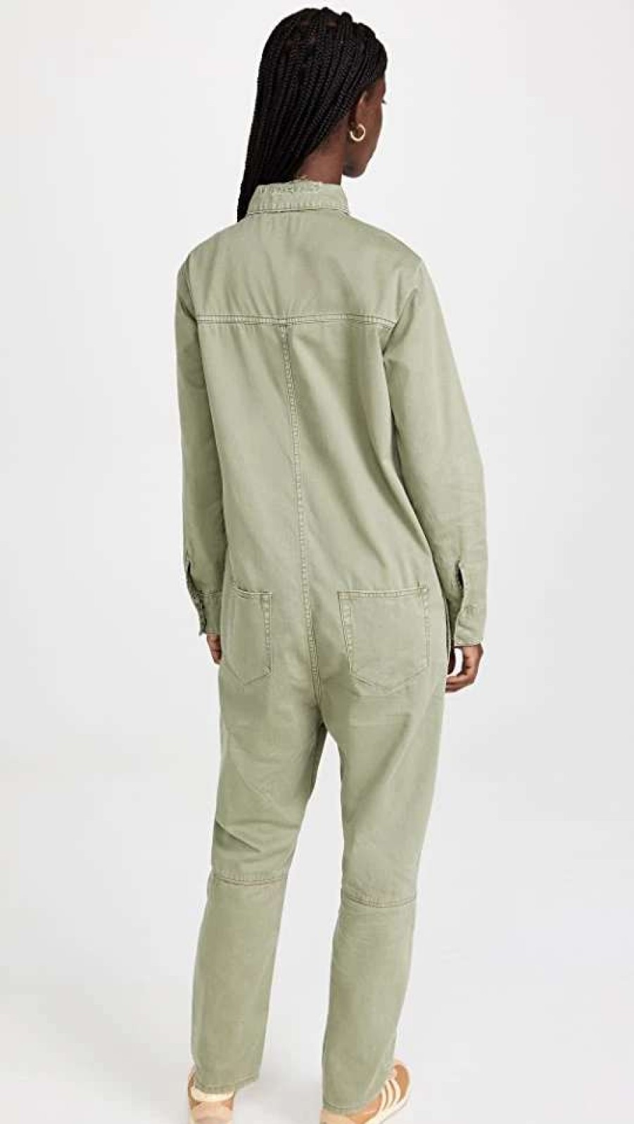 Jumpsuits * | Top 10 One Teaspoon Super Khaki Paradise Utility Jumpsuit