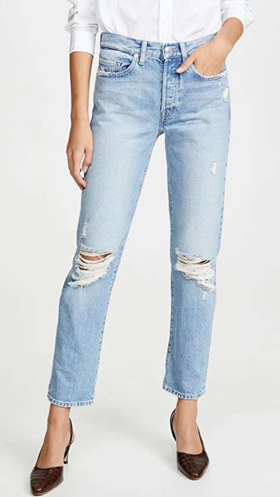 Straight Leg Jeans * | Best Sale Edwin Cai Classic Straight Jeans Slayer