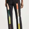 Straight Leg Jeans * | Promo Still Here Canyon Rainbow Tate Jeans Washed Black