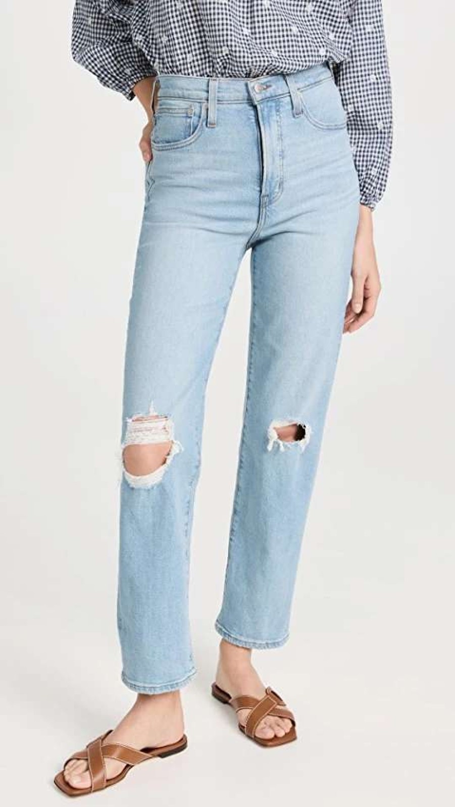 Straight Leg Jeans * | Top 10 Madewell The Perfect Vintage Straight Jeans Danby