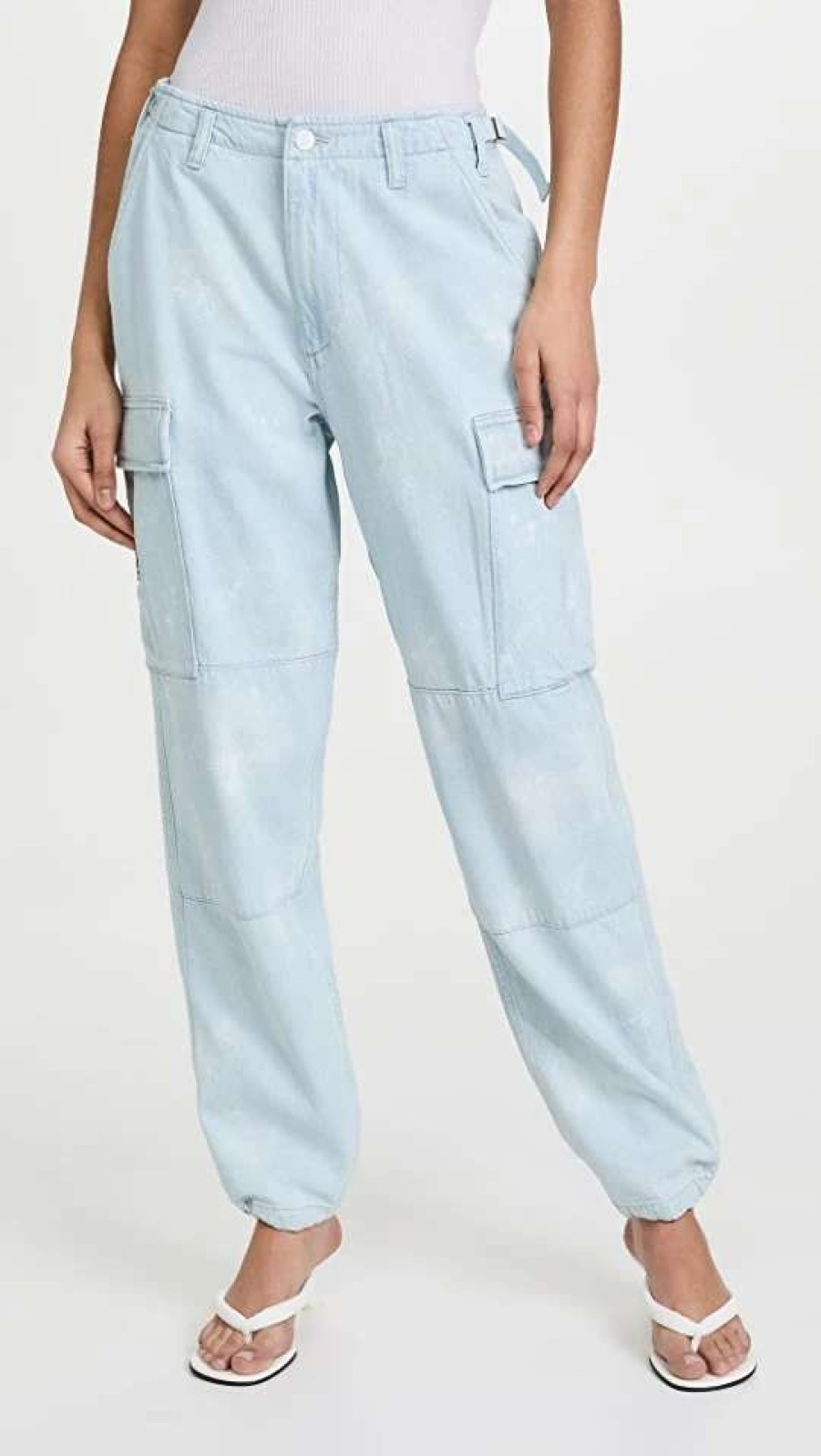 Straight Leg Jeans * | Best Sale Oak & Acorn Everyday Worker Jeans Moonstone