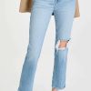 Straight Leg Jeans * | Outlet Good American Good Curve Straight Jeans Indigo124