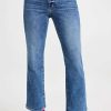 Straight Leg Jeans * | Brand New Good American Good Legs Crop Mini Boot Cut Jeans Indigo350