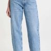 Straight Leg Jeans * | Cheap Agolde High Rise Baggy Taper Jeans Passenger