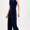 Jumpsuits * | Outlet Black Halo Corrine Jumpsuit Deep Wave