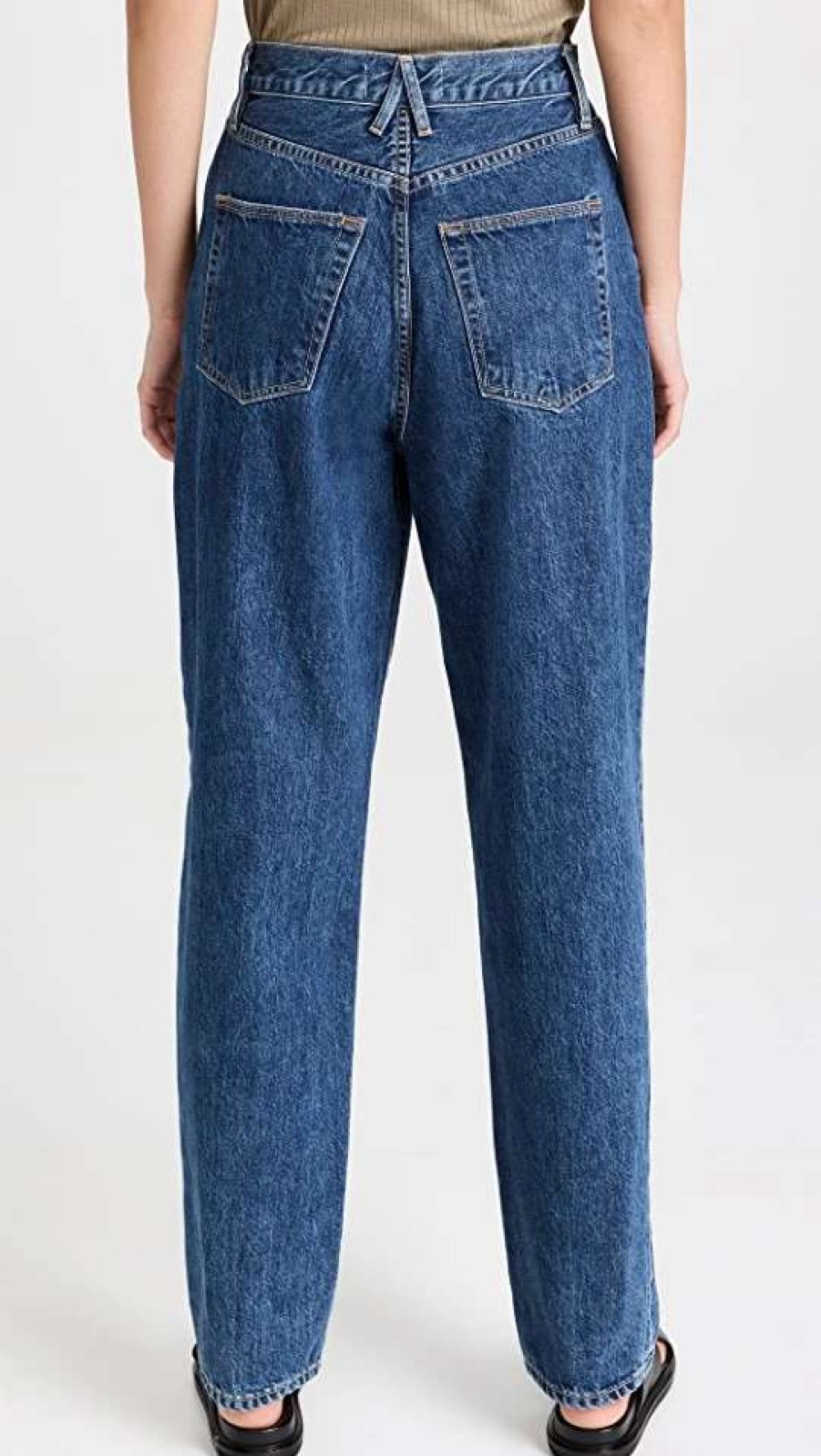 Straight Leg Jeans * | Hot Sale Slvrlake Jessy Relaxed Loose Jeans Forbidden Love