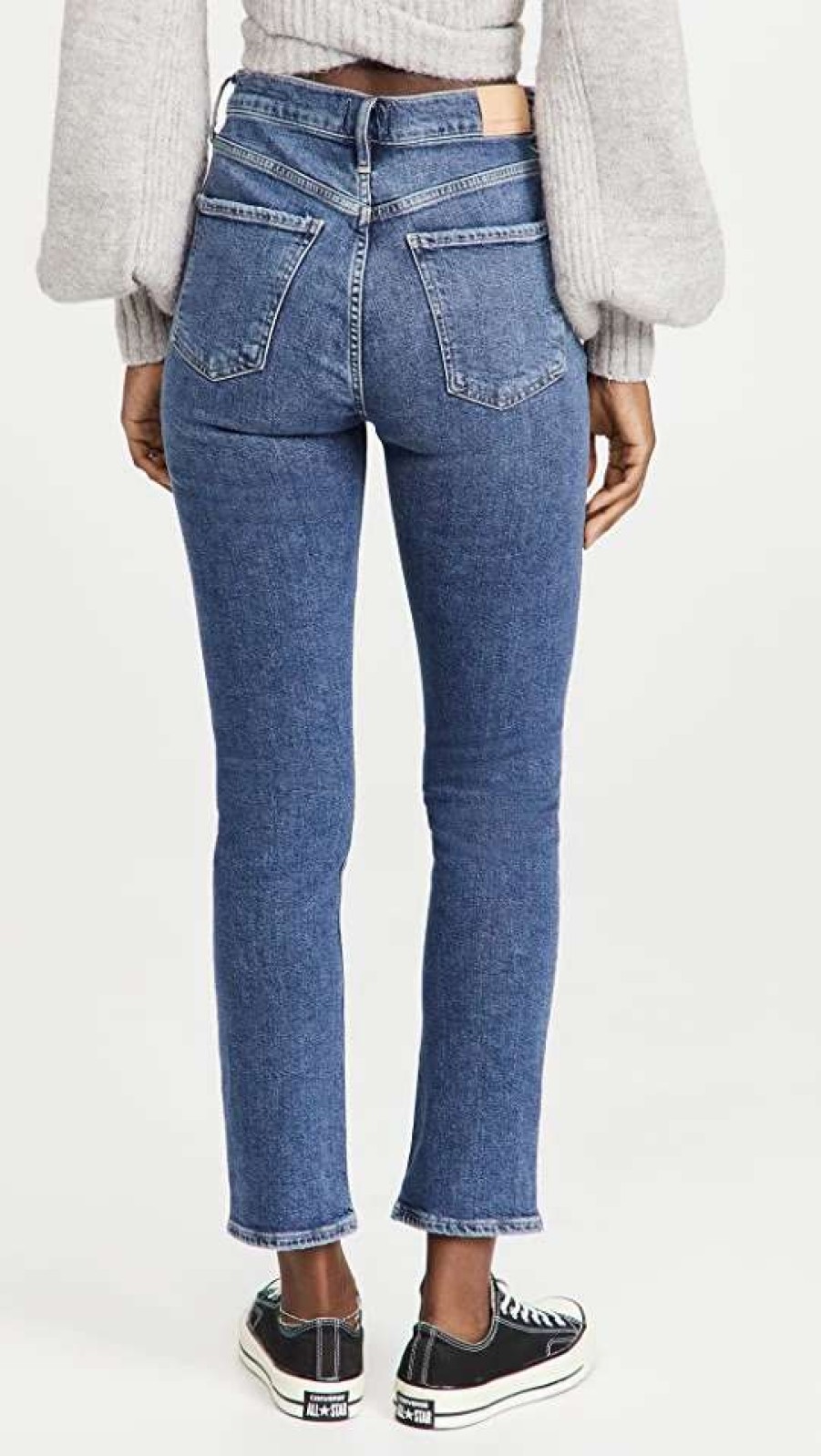 Straight Leg Jeans * | Budget Citizens Of Humanity Charlotte High Rise Straight Jeans Dance Floor