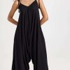 Jumpsuits * | Top 10 9Seed Bali Jumpsuit Black