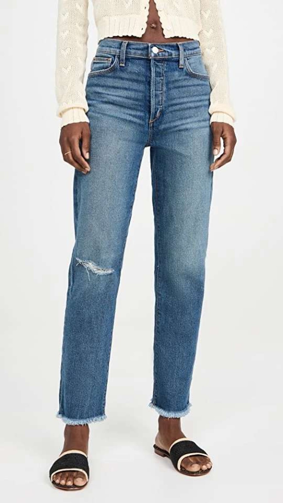 Straight Leg Jeans * | Budget Joe'S Jeans The Honor Ankle Jeans Kersh