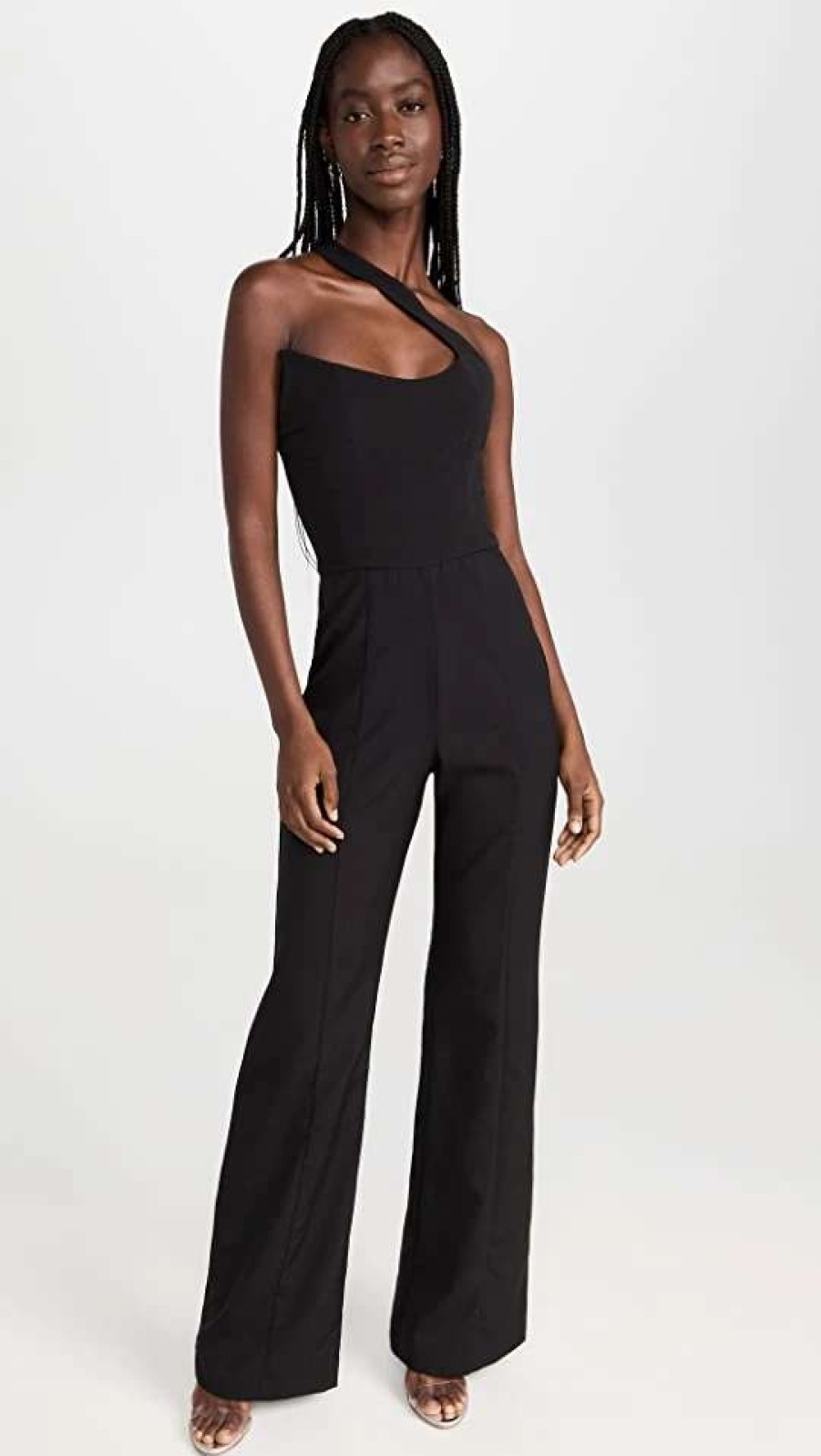 Jumpsuits * | Outlet Black Halo Brew Jumpsuit Black