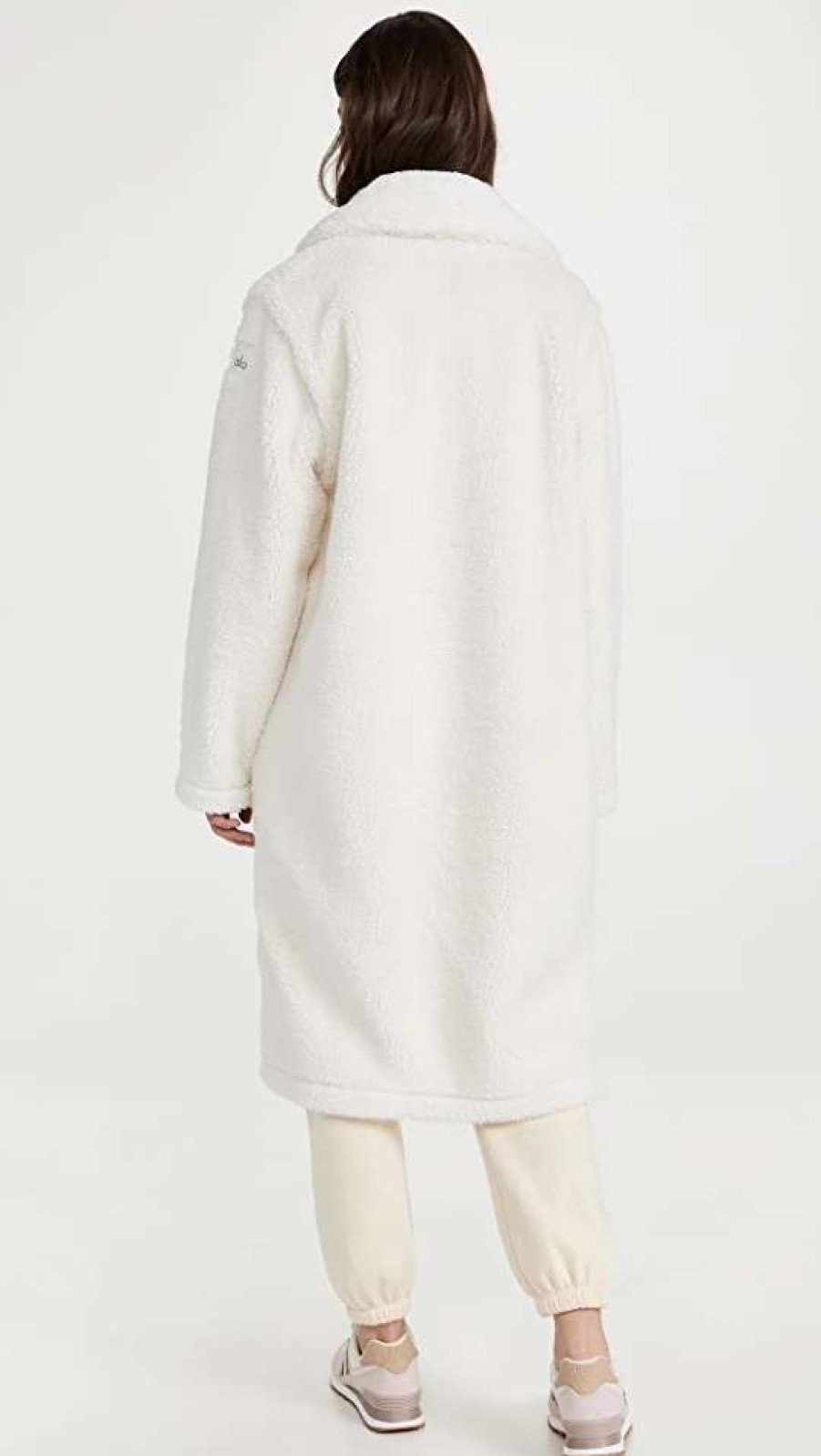 Utility * | New Alo Yoga Sherpa Trench Ivory